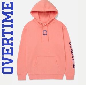 Classic Overtime Hoodie seasonal coral color S unisex